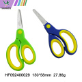 Colorful plastic handle school office stationery scissors